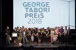 Gewinner, Nominierte, Laudatoren und Juroren des George Tabori Preis 2018 © Florian Krauss 