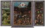 Hieronymus Bosch (um 1450-1516), Weltgerichtstriptychon, Innenseite, zwischen 1504 und 1508, © Gemäldegalerie der Akademie der bildenden Künste Wien
