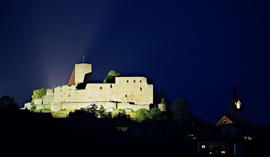  Landestheater Oberpfalz, Burg Leuchtenberg Nacht