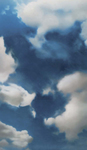 Gerhard Richter Wolken, 1978 Öl auf Leinwand, 400 x 250 cm, Wvz. 443a Kunstsammlung Nordrhein-Westfalen, Düsseldorf, Leihgabe des Landes Nordrhein-Westfalen (c) Gerhard Richter, Foto: Achim Kukulies, Düsseldorf 2004